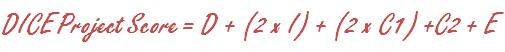 DICE Framework Equation