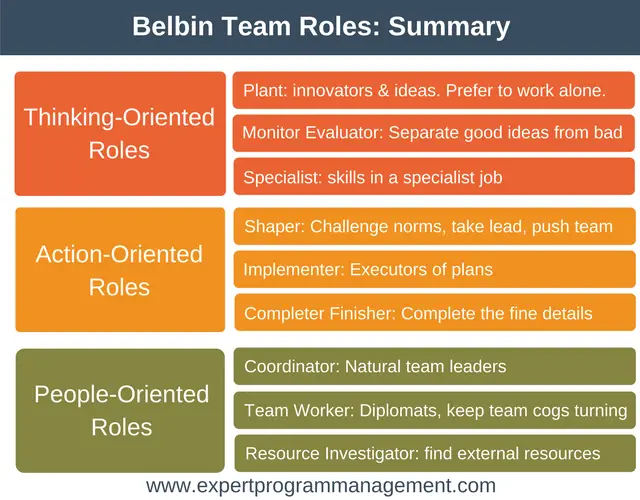 Belbin Team Roles- Summary